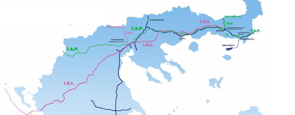 Κατηγορία Έργων : Διασυνδέσεις Έργο Π/Υ (εκατ. ) Κατάσταση Ένταξη στο σύστημα Οφέλη Σταθμός Μ/Ρ στην Ν.