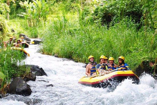 Επιστροφή στην Kuta το απογευματάκι. Ημέρα 6 η. Rafting στον ποταμό Ayung.