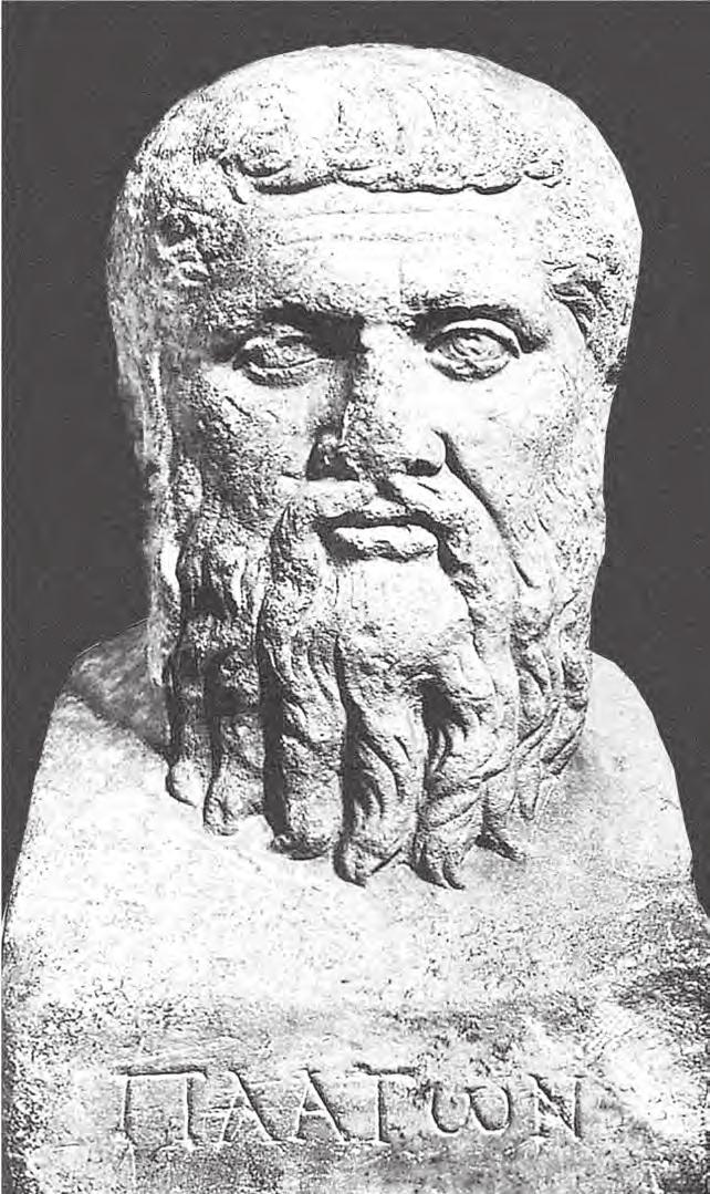 42 ΑΡΧΑΙΑ ΕΛΛΗΝΙΚΑ - ΦΙΛΟΣΟΦΙΚΟΣ ΛΟΓΟΣ Ερμαϊκή στήλη που φέρει προτομή του Πλάτωνα.