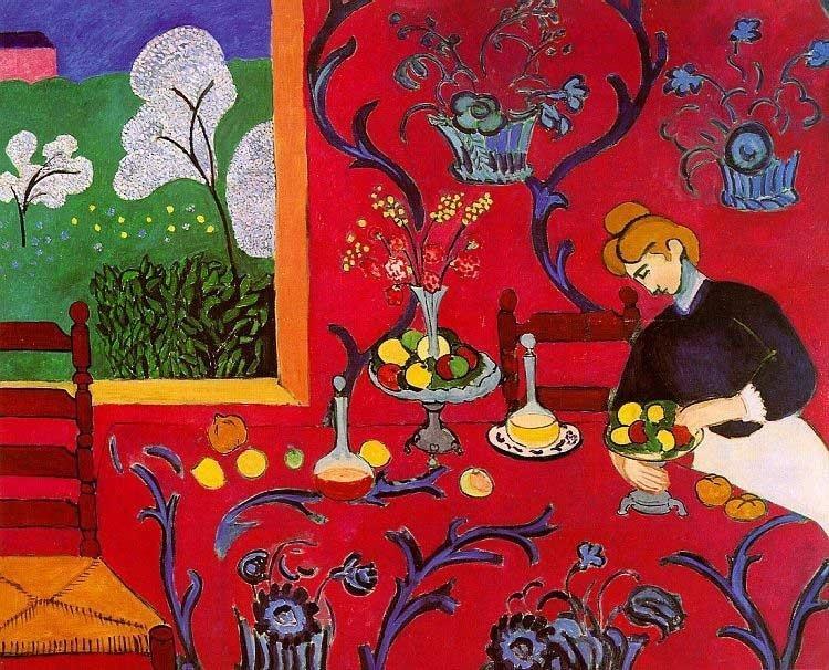 Αντικειμενοστρέφεια Henri Matisse, Harmony in Red, 1908 Κωστής