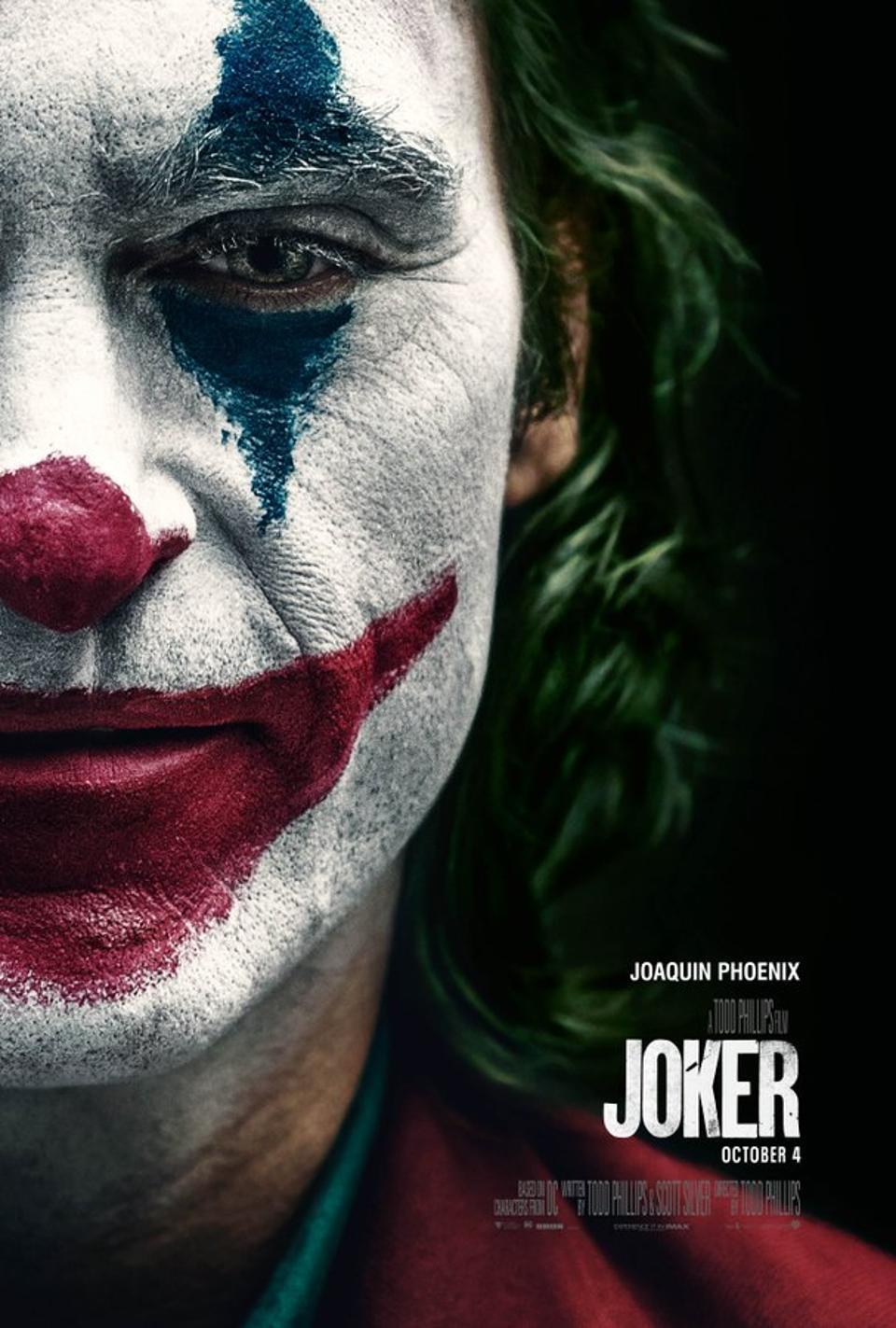 2 στους 10 ταυτίζονται με τον κεντρικό ήρωα του Joker και τις πράξεις του Εσείς, προσωπικά, ταυτίζεστε