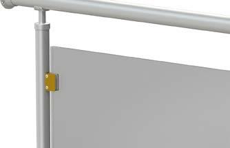 ) Angle joint for handrails Ø50