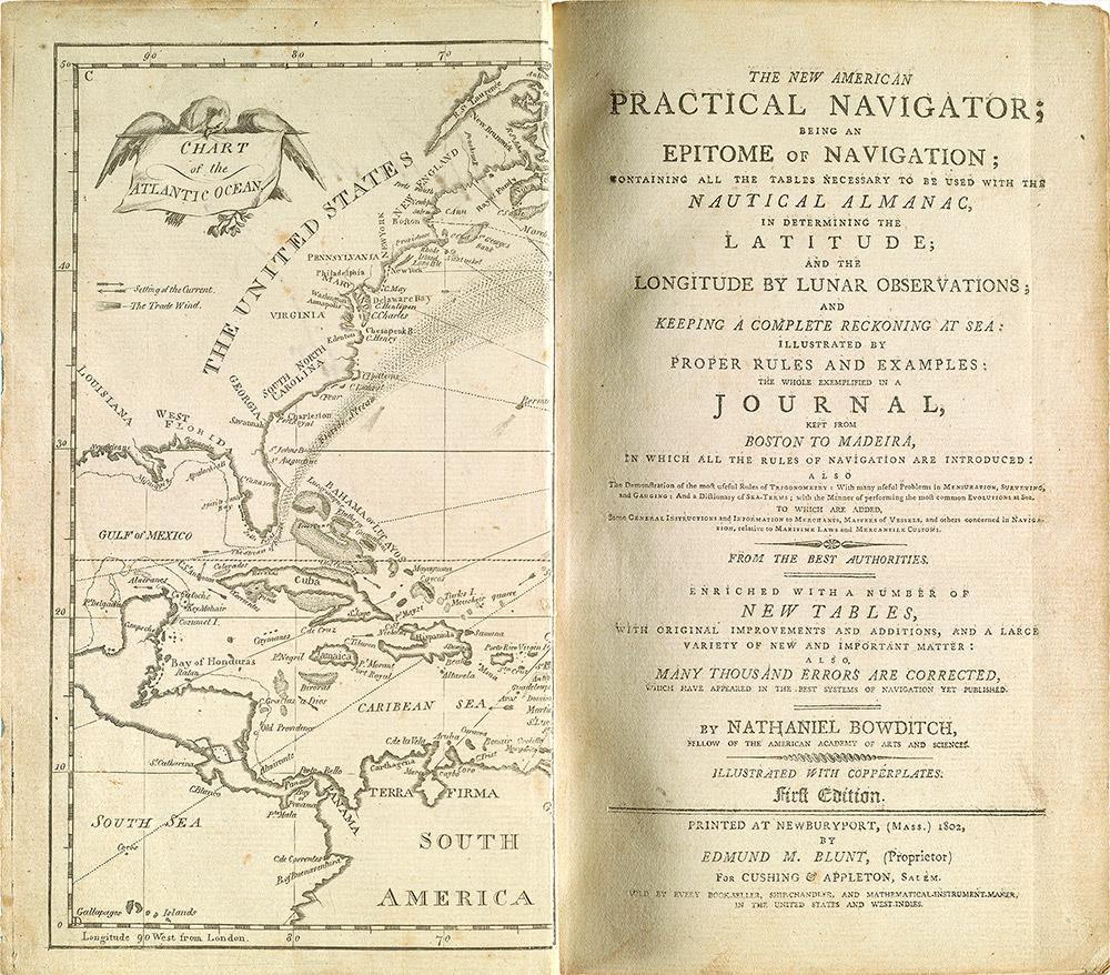 NAUSIVIOS CHORA, VO. 6, 2016 Figure 10: The Ne American Practical Navigator (1802) Source: Smithsonian National Air and Space Museum, Time and Navigation, available at https://timeandnavigation.si.