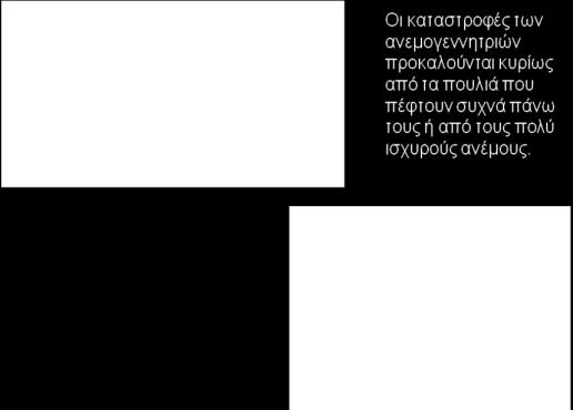 2) Για να ζχει μια ανεμογεννιτρια κάκετου άξονα τθν ίδια περίπου παραγωγι με μια οριηόντιου άξονα, κα πρζπει θ κάκετου άξονα να ζχει μζχρι και τριπλάςια