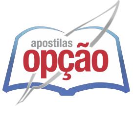 AVISO IMPORTANTE A Apostilas Opção não está vinculada as organizadoras de Concurso Público. A aquisição do material não garante sua inscrição ou ingresso na carreira pública.