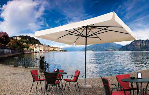 Outdoor collection parasols Leonardo