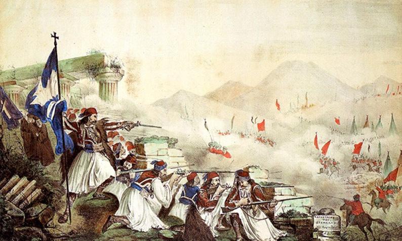 ΣΚΥΤΑΛΗ Η Ελληνική Επανάσταση του 1821 11 ΙΣΤΟΡΙΚΑ ΓΕΓΟΝΟΤΑ & ΠΡΟΣΩΠΑ Ο Γεωργάκης Ολύμπιος, μετά από πολλές συγκρούσεις, καταφεύγει με έντεκα μαχητές στη Μονή Σέκου, αντιστέκεται ηρωικά και στις 23