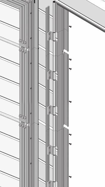 Installation Manual ΑΝΘΡΩΠΟΘΥΡΙΔΑ // PEDESTRIAN DOOR ΟΔΗΓΙΕΣ ΤΟΠΟΘΕΤΗΣΗΣ