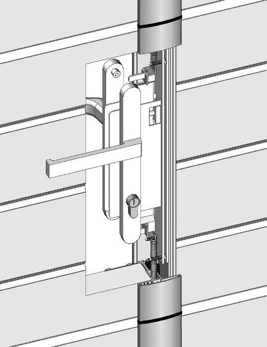 Installation Manual ΑΝΘΡΩΠΟΘΥΡΙΔΑ // PEDESTRIAN DOOR ΚΛΕΙΔΑΡΙΑ