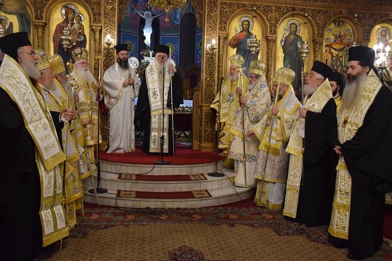 25/02/2019 Ο Aρχιεπ. Αθηνών τιμά τη μητέρα του Μητρ.