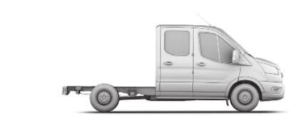 Chassis Single Cab Διαστάσεις (mm) L2 Chassis Single Cab L3 Chassis Single Cab L4 Chassis Single Cab L5 Chassis Single Cab T U FWD RWD FWD RWD FWD RWD RWD/ AWD A Συνολικό μήκος 5572 5572 6022 6022