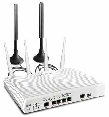 review Vigor 2862Lac Το τέλειο router για µικρές επιχειρήσεις Κορυφαία χαρακτηριστικά ασφαλείας, πολλές ασύρµατες δυνατότητες, εξελιγµένη διαχείριση και λειτουργίες που θα εκτιµήσουν οι µικρές