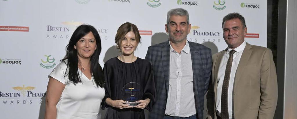 Η Αρετή Γεωργίου, Product Manager δήλωσε: «Τα Best In Pharmacy Awards αποτελούν πλέον ένα σημαντικό θεσμό και μια επιβράβευση για όλους τους ανθρώπους που εργάστηκαν και συνέβαλαν στην ανάπτυξη των