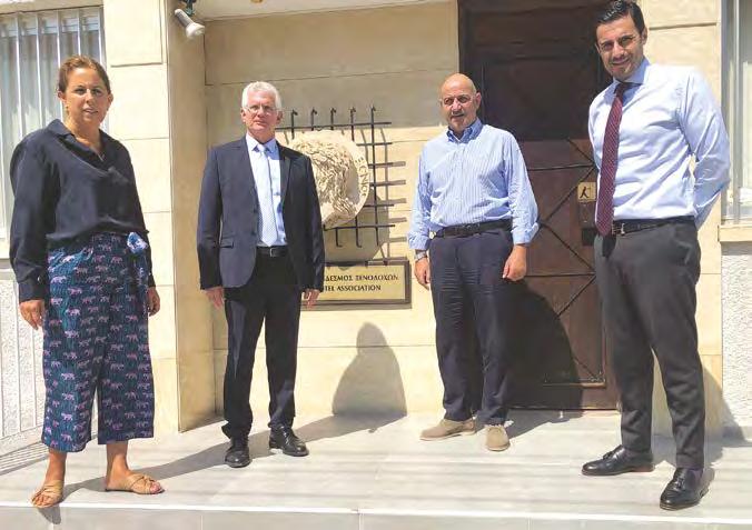 ΕΙΔΗΣΕΙΣ Eισήγηση στην Επίτροπο Κυριακίδου για πρόσβαση σε τεστ Ο πρέσβης του Ισραήλ στα γραφεία του ΠΑΣΥΞΕ Πραγματοποιήθηκε στις 15 Σεπτεμβρίου 2020 στα γραφεία του Παγκύπριου Συνδέσμου Ξενοδόχων,