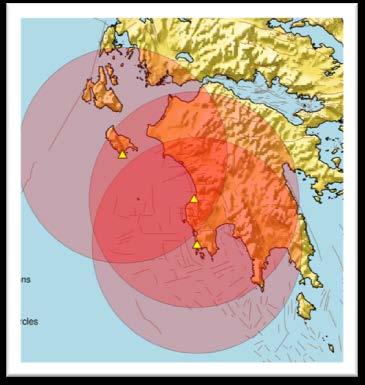 3.2.6 Δίκτυο μέτρησης μεταβολών συγκέντρωσης Ραδονίου Στην περιοχή της Νοτιοδυτικής Πελοποννήσου και Ζακύνθου έχουν εγκατασταθεί 3 σταθμοί μέτρησης συγκέντρωσης του Ραδονίου (222Rn), οι οποίοι