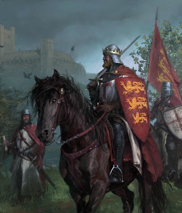 ΡΙΧΑΡΔΟΣ ΛΕΟΝΤΟΚΑΡΔΟΣ (1157 1199) Βασιλιάς της Αγγλίας Καλλιτεχνική απεικόνιση