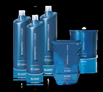 BLUE Η ΕΥΕΛΙΞΙΑ ΤΗΣ ΣΚΟΝΗΣ BLUE Bleaching System σε μορφή σκόνης επιτρέπει την επίτευξη ξανοίγματος έως και 7 τόνων, με αξιόπιστο, γρήγορο και ευέλικτο τρόπο, με