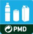 ΤΙ ΑΝΑΚΥΚΛΩΝΟΥΜΕ ΣΤΟ ΜΠΛΕ ΚΑΔΟΥΣ Στους μπλέ κάδους ανακύκλωσης ανακυκλώνουμε την κατηγορια PMD: Η κατηγορία PMD περιλαμβάνει τα εξής: Πλαστικά μπουκάλια και δοχεία: Νερού Γάλακτος Καθαριστικών Υλικων
