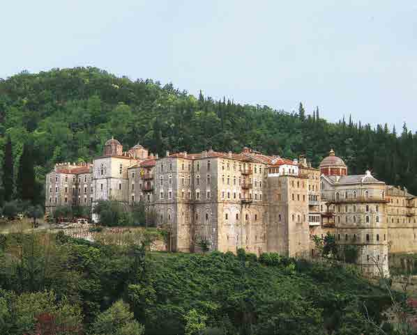 Τὸ Ἅ γιον Ὄ ρος δι ε τή ρη σε ἀ νέ κα θεν τὴν αὐ το συ νει δη σί α του ὅ τι