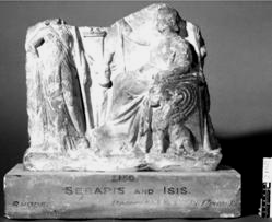 Φωτογραφία του Μουσείου. 5) Ίσις, Σάραπις και Άπις.