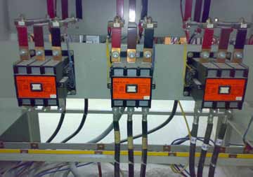 Περιγραφή συστήματος παραγωγής ηλεκτρικών τάσεων 39 Τηλεχειριζόμενοι ηλεκτρονόμοι - ΡΕΛΕ C6, C7 και C8 ASEA EH 160 IEC 158 1 SK