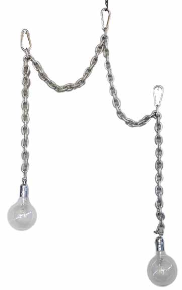 Seira CHAIN FUN-08 2/Φ H100cm 2xE/27 FUN-08 1/Φ H100cm E/27 FUN-08 PR H44cm