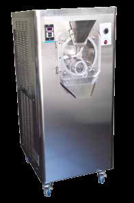Arz 6-8 3,780 > Παραγωγή: 6-8 Kg/ώρα > Αερόψυκτη μηχανή επιτραπέζια παραγωγής παγωτού & σορμπέ.