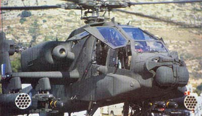 Apache AH-64: Το Apache AH-64 της Boeing θεωρείται το καλύτερο επιθετικό ελικόπτερο στον κόσμο, ενώ το πρωτότυπο μοντέλο άρχισε να χρησιμοποιείται το 1983-4.
