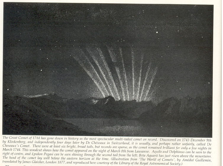 Ο μεγάλος κομήτης του 1744