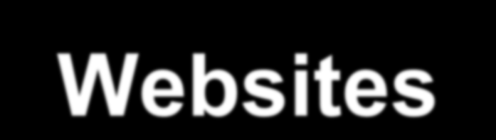 Websites και επαφές