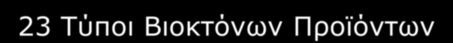 Τύποι Βιοκτόνων