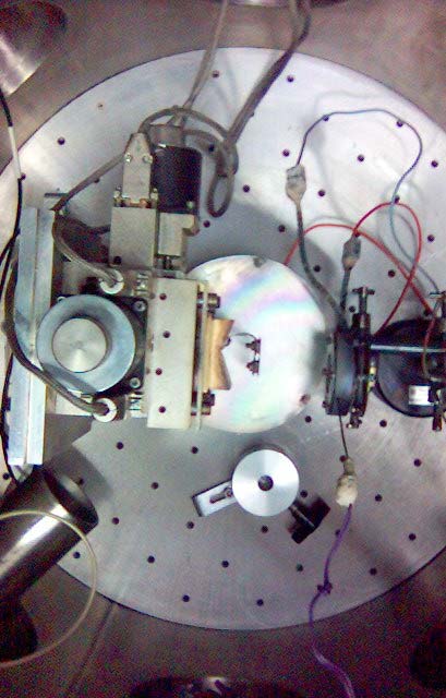 Η διαδικασία εναπόθεσης των µονοστρωµατικών δοµών οξειδίου του νικελίου µε τη µέθοδο της παλµικής εναπόθεσης µε laser περιλαµβάνει τα παρακάτω βήµατα: Τοποθετείται ο στόχος του καθαρού Ni