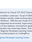 Visual Studio έχει στο επίκεντρό του ένα παράθυρο για την