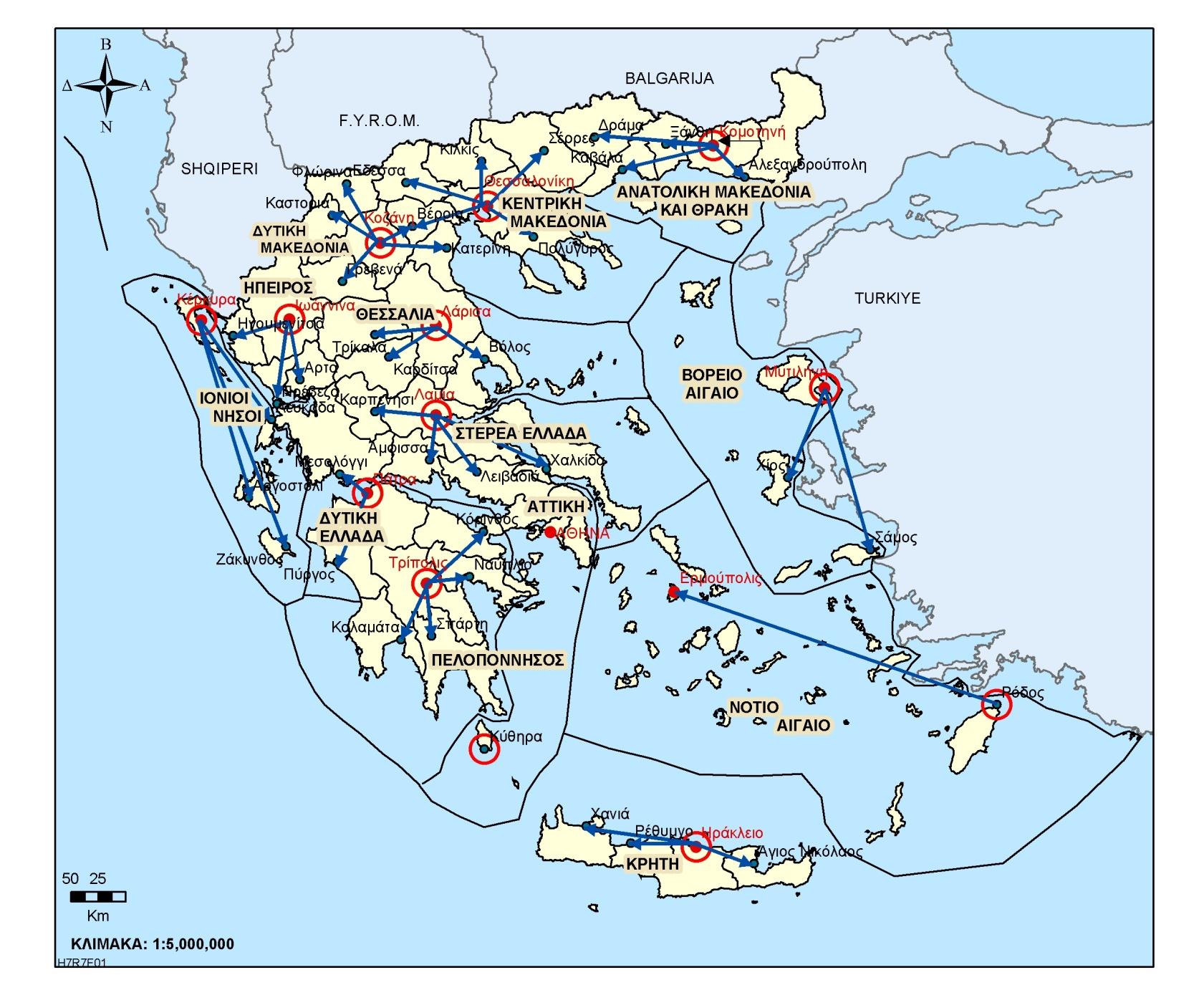 Χωροθέτηση και δικτύωση