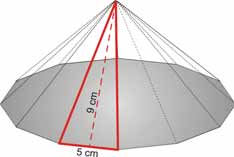 .- øª ƒπ (-) 9--0 00: ÂÏ 9 Μέρος Β -.. H πυραμίδα και τα στοιχεία της 9 Επομένως, ο όγκος της πυραμίδας ισούται με το του όγκου του πρίσματος.