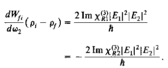 Για λόγους απλούστευσης, µελετάµε την ειδική περίπτωση ενός ισοτροπικού µέσου µε Ε 1 και Ε 2 πολωµένες στην ίδια κατεύθυνση. Οι µη γραµµικές πολώσεις παίρνουν τη µορφή και (10.11).
