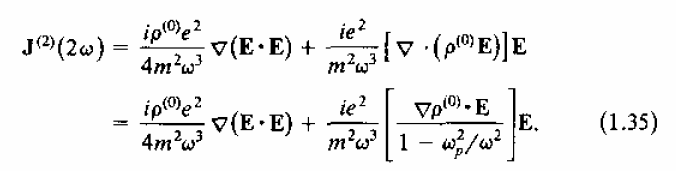 33) δείχνει σαφώς ότι εκτός από τον όρο Lorentz, υπάρχουν επίσης όροι που σχετίζονται µε τη µεταβολή του Ε στον χώρο. Στην πραγµατικότητα προκύπτουν από την ανοµοιοµορφία του πλάσµατος.