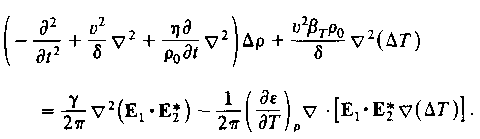 9) µπορούν να συνδυαστούν και να αποφέρουν (11.11) Παρατηρούµε, ότι αν οι προσεγγίσεις δ 1, α 0 και ( ε/ ρ 0 χρησιµοποιηθούν, η (11.10) δίνει Τ=0 και η (11.