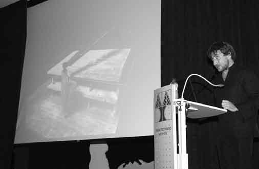 Ομιλητής: Bernard Khoury 1η Νοεμβρίου 2006 - Δημοσιογραφική Εστία Θέμα: «Μες το μυαλό του Αρχιτέκτονα».