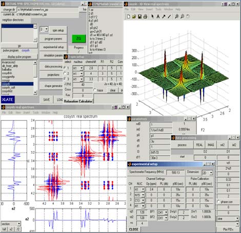 ACD/2D NMR Predictor is an easy and powerful data processing and prediction orogram that allows you to calculate the 2D spectrum crresponding to a wide variety of 2D experiments of several