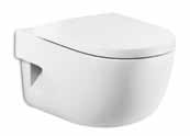 154 Dama Senso Metropolitan 1201440463 ΚΡΕΜΑΣΤΗ ΛΕΚΑΝΗ Χ/ΠDUAL 55,5cm WALLHUNG WC BOWL DUAL 275,00 1201440453 WC SEAT & COVER 89,00 1201440466 ΕΛΕΓΧΟΜΕΝΗΣ ΠΤΩΣΗΣ WC SEAT & COVER SOFT CLOSE 167,00