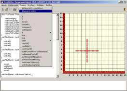 βαςικοφ παρακφρου (Εικόνα 2) και πλαιςίων διαλόγου (Εικόνα 3). Εικόνα 2. Το μενοφ που χρθςιμοποιείται για τθν ανάπτυξθ των προγραμμάτων. Εικόνα 3.