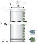 Θυρίδα επίσκεψης ø80/130 ø100/150 ø130/180 ø150/200 ø180/230 ø200/250 ø250/300 87,00 88,80 90,60 95,20 102,00