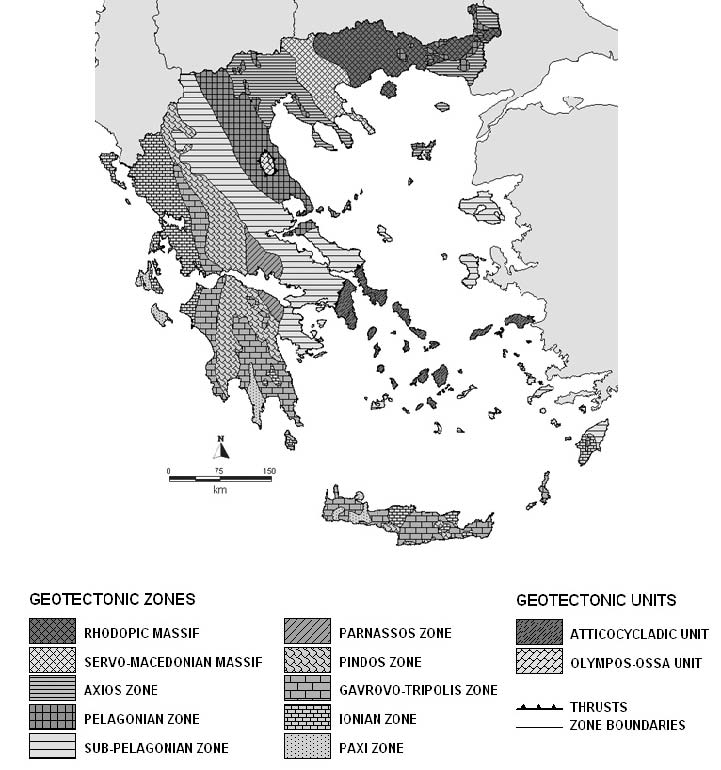 ΖΩΝΗ ΠΑΡΝΑΣΣΟΥ: η συγκρότησή του σχεδόν αποκλειστικά από ανθρακικούς σχηματισμούς δημιουργεί πολύ ενδιαφέρουσα καρστική υδροφορία.