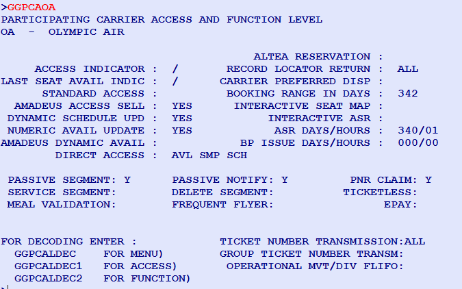 17. CLAIM PNR Όταν η κράτηση έχει γίνει απευθείας στο σύστημα της αεροπορικής εταιρείας αλλά πρέπει εσείς να εκδώσετε το εισιτήριο του επιβάτη, ακολουθήστε τη διαδικασία του Claim για τις αεροπορικές