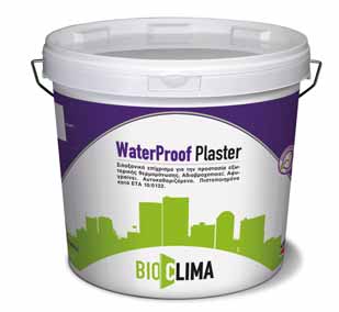 CLIMATOTAL ΤΑ ΠΡΟΪΟΝΤΑ10 CLIMATOTAL: ΤΑ ΠΡΟΪΟΝΤΑ A. WaterProof Plaster ΣΙΛΟΞΑΝΙΚΟ ΕΠΙΧΡΙΣΜΑ για την προστασία του συστήματος ClimaTotal. Πιστοποιημένο κατά ETA 10/0122.