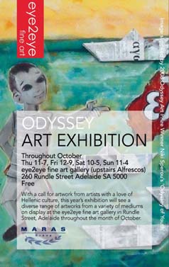 journey to the motherland! A show especially created for this year s festival, Nikki Aitken s Odyssey is My Life in Ruins meets my Big Fat Greek Wedding!