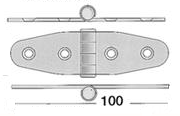 μήκος φάρδος πάχος MEN/8007 54+54mm 30mm 2mm ολικό μήκος φάρδος πάχος