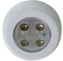 ΦΩΤΑ LED-SMD Spot led πλαστικό εξωτερικό push on-off :ΣΠΟΤ/00165 Διάμετρος:110mm 16 led ζεστό λευκό Κατανάλωση:0.