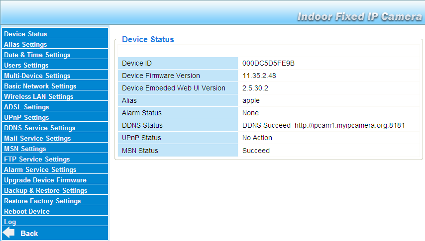 3 Ρυθμίσεις για προχωρημένους Πιέστε στο Device Management κάτω αριστερά για να μεταβείτε στο μενού διαχειριστή από όπου μπορείτε να κάνετε τις ακόλουθες ρυθμίσεις για προχωρημένους. 3.